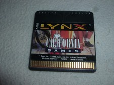  ATARI LYNX VIDEO GAME CALIFORNIA GAMES CARTRIDGE ONLY VINTAGE 1989 EPYX CART >>