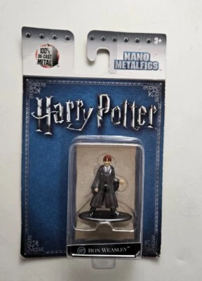 Figura Miniatura Harry Potter Nano Metalfigs Ron Weasley Año 1  Foto 1 de 4