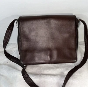 Amber Stone Leather Vintage Crossbody Purse - Picture 1 of 18