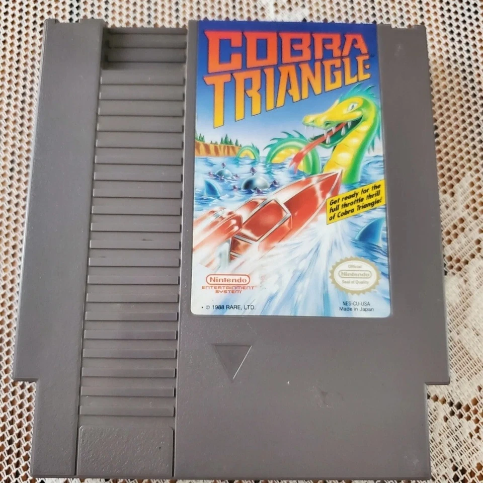 Cobra Triangle Nintendo Entertainment System 1989 NES Cartridge Only  - Image 1 of 1