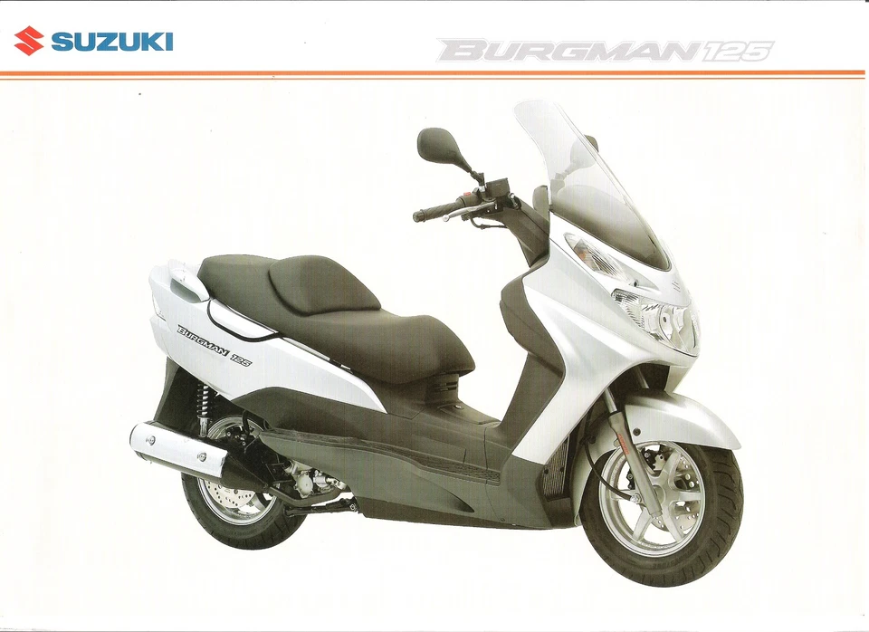Suzuki Burgman UH125 GB Sales Brochure Burgman 125 Scooter  - Image 1 of 1