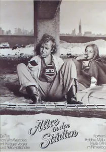Cartel de película Wim Wenders Alicia en las ciudades - Imagen 1 de 1