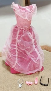 Barbie Kleid mit Schuhen - Bild 1 von 6