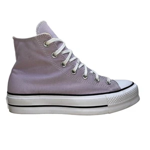 Converse Women’s Lilac Canvas Chuck Taylor All Star High-Top Sneakers Size 9 - Picture 1 of 10