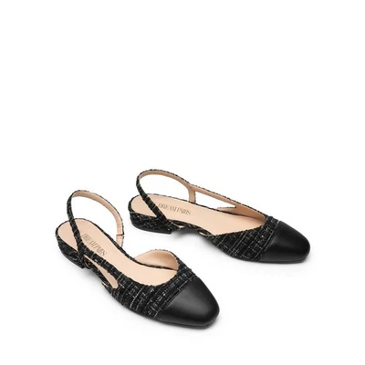 Sapatos femininos leves de balé confortáveis biqueira quadrada biqueira plana - Imagem 1 de 4