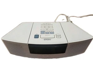 Bose Wave CD Player AM/FM Radio Alarm Clock White AWRC1P - CD PLAYER DOESNT WORK - Picture 1 of 7