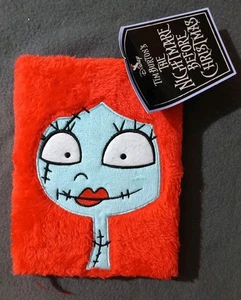 Red Disney Nightmare Before Christmas Sally Plush/Fuzzy Journal ***NEW*** - Picture 1 of 3