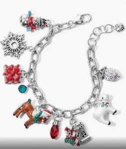 Pulsera Brighton Christmas Carol Charm $128 nueva con etiquetas - Imagen 1 de 5