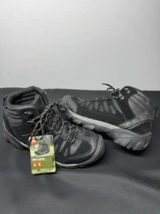 Ozark Trail Herren Schwarz Leder Wasserdicht Hoch Wanderstiefel Größe 8,5 Neu mit Etikett - Bild 1 von 12