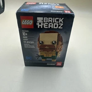(1) LEGO BRICKHEADZ: Aquaman 135 pieces 41600 Sealed - Picture 1 of 19