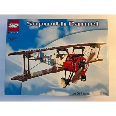 Lego Sopwith Camel 3451 Creator Expert 2001 modelos avanzados retirados Foto 1 de 4