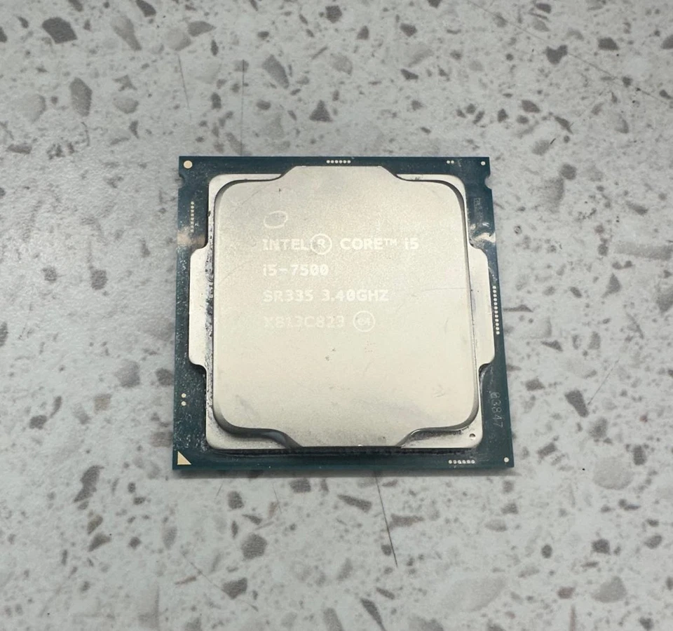 Intel Core i5-7500 Processor (3.4 GHz, 4 Cores, LGA 1151) - SR335 - 100% Working - Image 1 of 1