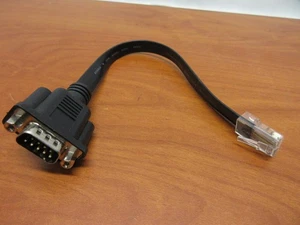 VEGA TECH POS CABLE DB9 RS232 male to RJ45 E189529 AWM 20251 60 ºC - Picture 1 of 1