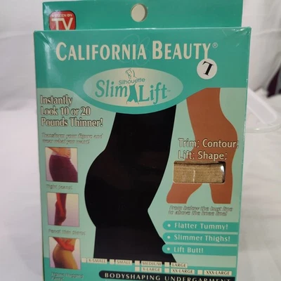 Ropa interior grande California Beauty Slim n Lift modeladora corporal beige  Foto 1 de 4