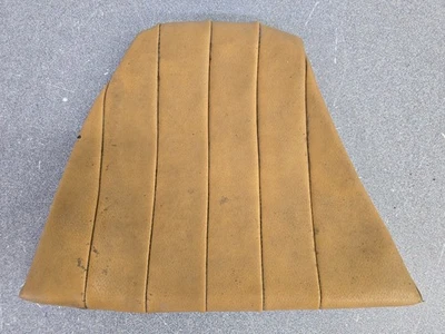 USED ORIGINAL GENUINE PORSCHE 911 912 912E 930 RIGHT REAR SEAT BOTTOM BEIGE TAN - Image 1 of 4