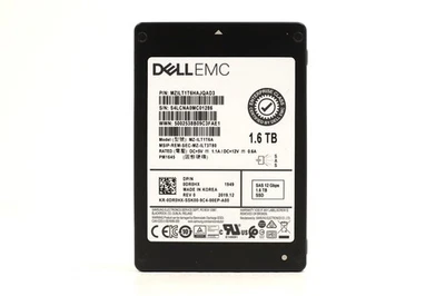 Dell MZ-ILT1T6A 1.6TB 2.5" 12Gb/s SAS Solid State Drive Dell P/N: 0DR0HX Tested - Image 1 of 2