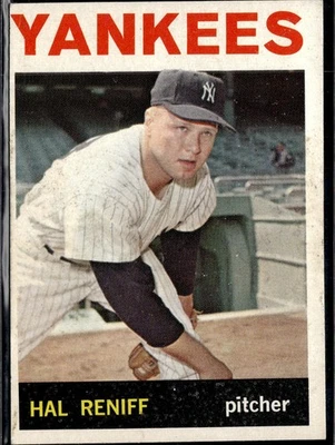 1964 Topps #36 Hal Reniff New York Yankees - Image 1 of 2
