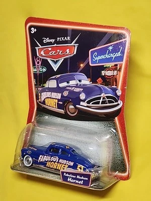 Disney Pixar Cars Supercharged Fabulous Doc Hudson Hornet With White Rims Rare⚠️ - Image 1 of 4