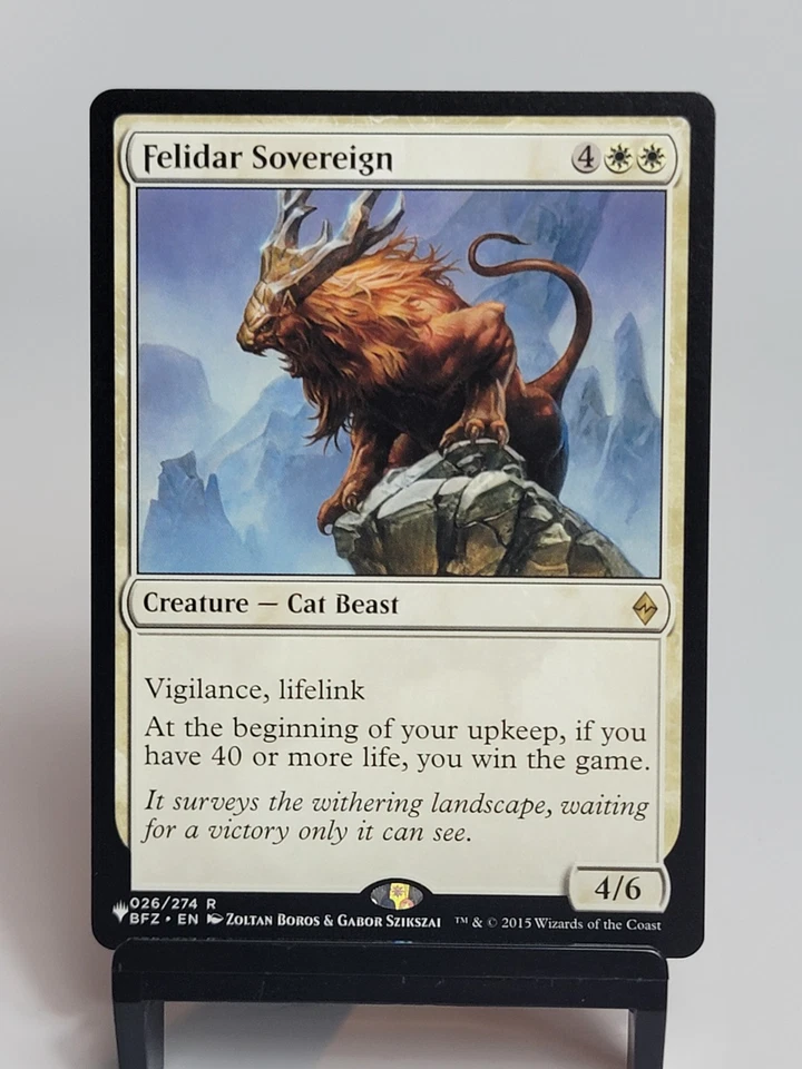 Magic The Gathering - The List: Battle For Zendikar - Felidar Sovereign - Image 1 of 1