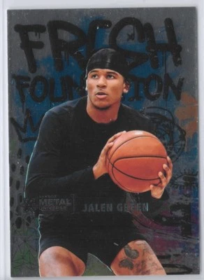 2021 Skybox Metal Universe Champions Fresh Foundation Jalen Green #FF1 Rookie RC - Image 1 of 3