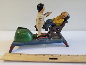 Vintage "Dentist" Cast Iron Mechanical Toy (15) - Picture 1 of 1