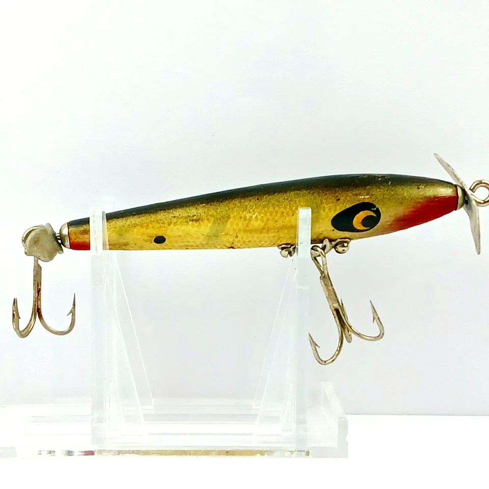 Винтажная короткая модель Smithwick DEVILS HORSE в масштабе желтого серебра 3,25 дюйма изящная - Изображение 1 из 4