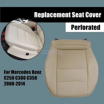 2008 - 2014 подходит для Mercedes Benz C250 C300 C350 водитель нижнее сиденье чехол слоновой кости - Изображение 1 из 4
