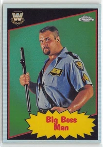 2025 Topps Chrome WWE 1985 Topps Legends Refractor #85TL-BB Big Boss Man - Foto 1 di 2