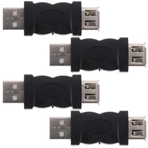 4 Stück Buchse auf Stecker Konverter 1394 auf USB-Adapter für - Bild 1 von 12