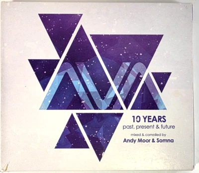 Andy Moor & Somna 10 Years Past Present & Future 3 x CD 2016 trance compilation - Image 1 of 4