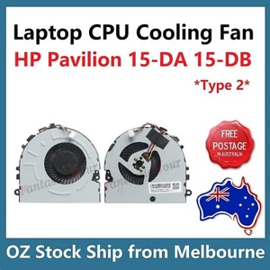 Genuine CPU Cooling Fan for HP Pavilion 15-DA 15-DB Series L20473-001 - Picture 1 of 5