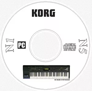 Korg N1 N5 Sound Patches Library Manual MIDI Software & Editors CD .. N 1 5 - Bild 1 von 1