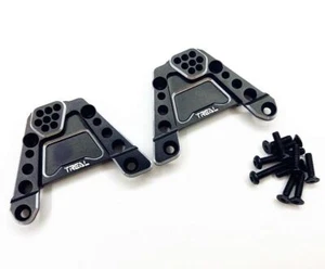 Treal X002JC1VYH Aluminum 7075 Rear Shock Tower Mounts (Black) for Axial SCX1... - Picture 1 of 1