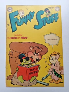 DC Comics FUNNY STUFF #65 Dodo la Rana Buen Estado Edad de Oro 1952 - Imagen 1 de 3