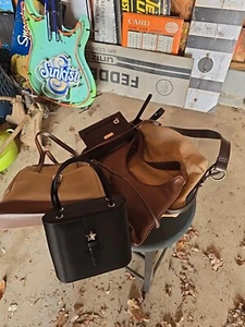 lote de 5 carteras y bolsos - Imagen 1 de 11