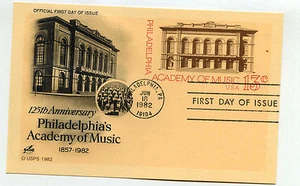 UX96 Philadelphia Academy of Music, ArtCraft FDC - Picture 1 of 1