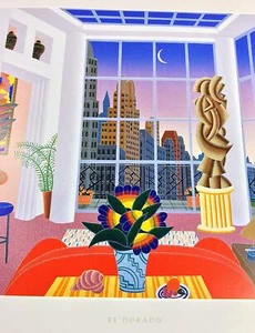 Libro vintage Thomas McKnight-Ventanas en el paraíso estampado 1990 El Dorado - Imagen 1 de 2