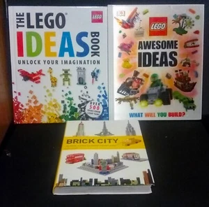 Three Lego Books Ideas Awesome Ideas Brick City Warren Elsmore Daniel Lipkowitz - Picture 1 of 11