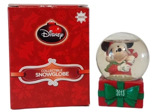 2013 Disney Mickey & Minnie Mouse Snowglobe Christmas JC Penney Exclusive - Picture 1 of 9