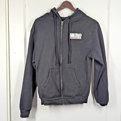 MC5 Band Tultex 50 Aniversario Negro Cremallera Completa Sudadera con Capucha Talla Para Hombre Pequeña Usada en Excelente Condición Foto 1 de 4