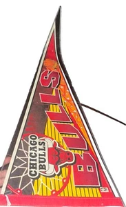 Vintage 90's ChicagoBulls NBA Wincraft Pendant 30”X 12” - Picture 1 of 7