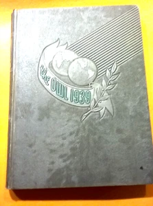 (Pgasteelers1) Annuario dell'Università di Pittsburgh "Gufo" 1939 356 pagine. Scarso - Foto 1 di 11