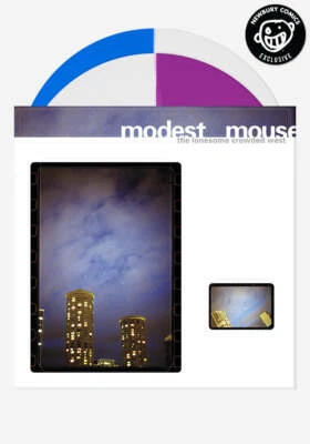 Modest Mouse Lonesome Crowded West Newbury Comics PURPLE / CYAN BLUE Vinyl NEW - Image 1 of 4