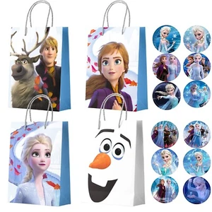 48 Pcs Frozen Party Supplies Elsa Party Favor Candy Bags Girl Birthday Gift Bags - Picture 1 of 10