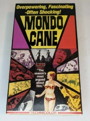 MONDO CANE VHS 1990 Italian Gualtiero Jacopetti "Shockumentary" Good Times Video - Image 1 of 2