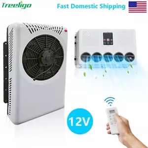 12V 12000BTU Air Conditioner Mini Split A/C For Semi Trucks Bus RV Caravan Vans - Picture 1 of 12
