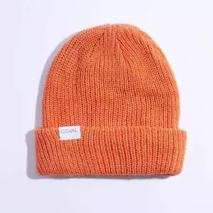 Coal Stanley Soft Knit Cuff Beanie Burnt Orange - Picture 1 of 2