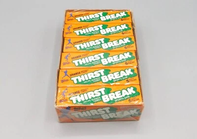 1981 Topps THIRST BREAK Sports Gum Half Box, 24 Sealed Packs & Sports Comics - Image 1 of 4