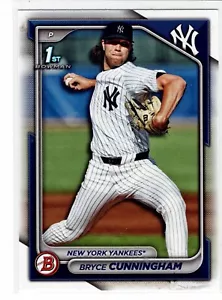 Bryce Cunningham New York Yankees 2024 Bowman Draft 1er Bowman *** - Imagen 1 de 2