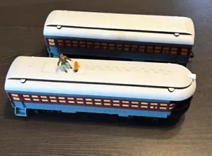 Lionel Train Polar Express Disappearing Hobo 15" Observation Passenger Car Lot 2 - Picture 1 of 22